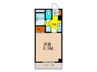 マサーレ川西の物件間取画像